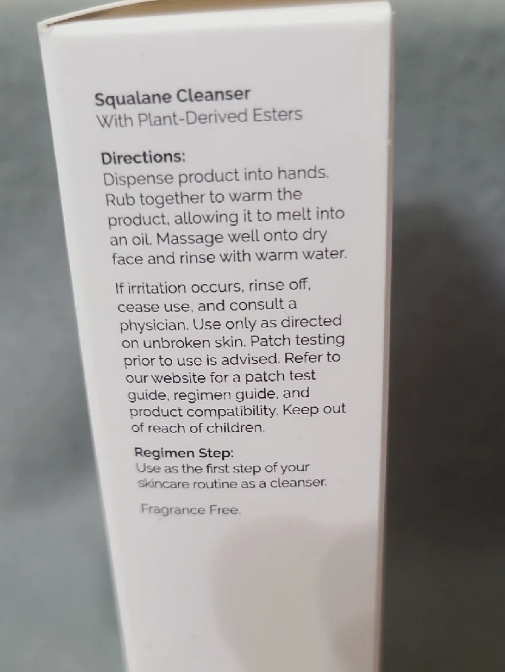 The Ordinary Squalane Cleanser‎ - 1.7oz / 50ml New in Box